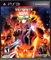 Sony PlayStation 3 Ultimate Marvel vs. Capcom 3 Front CoverThumbnail